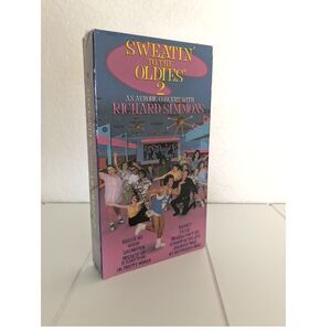 Sealed VHS tape Richard Simmons - Sweatin' to the Oldies 2 aerobic workout video